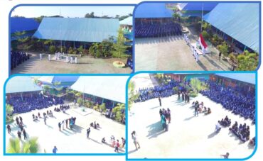 Peringatan Hari Pahlawan di MTsN 1 Kendari Diisi dengan Upacara dan Teatrikal