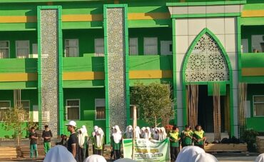 MTsN 1 Kendari Ikut Serta Dalam Pembukaan PORSENI HAB Kemenag Ke-77