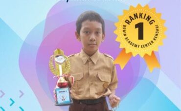 Siswa MTs N 1 Kendari Raih Juara 1 Lomba Rengking Satu Yang diadakan Oleh Brain Academy Center Kendari