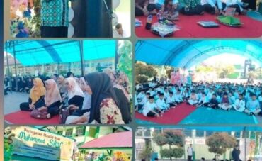 Meneladani Akhlak Mulia Nabi Muhammad  SAW. MTsN 1 Kendari Memperingati Maulid Nabi Muhammad SAW. 1445 H