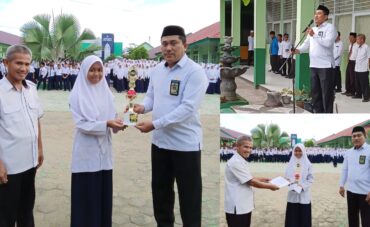Santri Kelas Tahfidz MTsN 1 Kendari Juara 1 MHQ Tingkat Kota Kendari